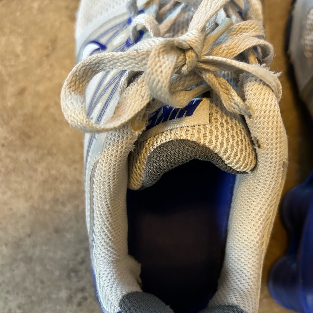 Nike Shox Agent Flywire Womens Size 8 Running Shoes White Purple 438683-014 - Picture 8 of 8